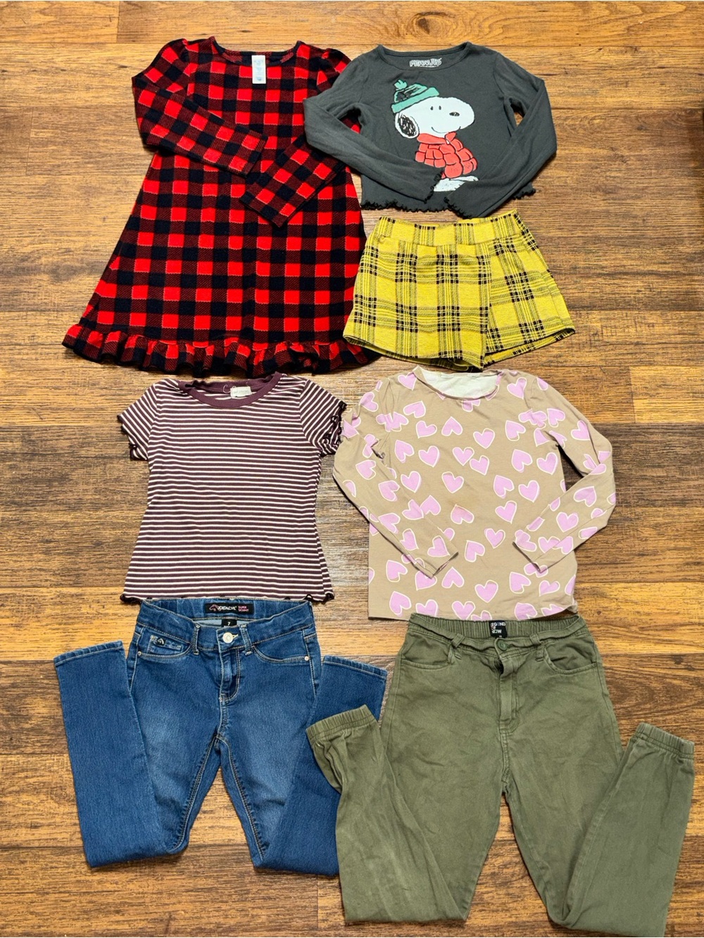 Girls size 7/8 clothing bundle 7 piece bundle